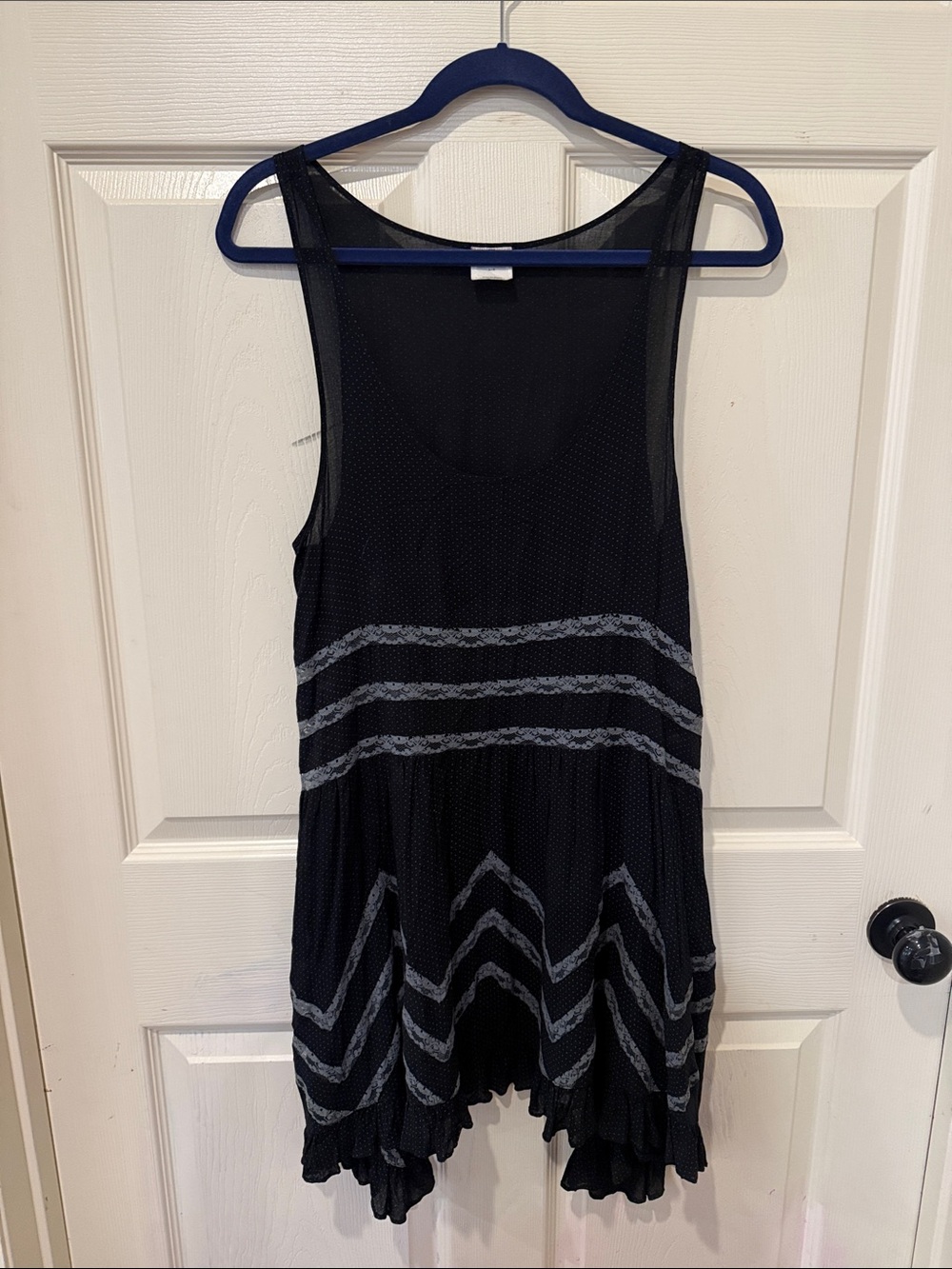 Free People Viole & Lace trapeze swing dress, large - Picture 3 of 8